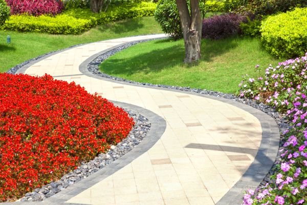 Garden Walkway Installation in Portland