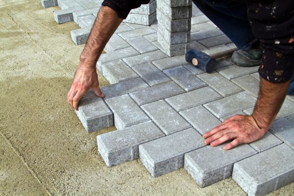 Concrete Paver Installation in Portland