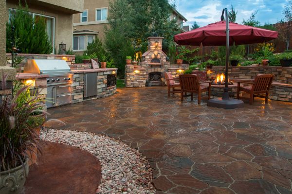 Stone Patio Construction in Portland
