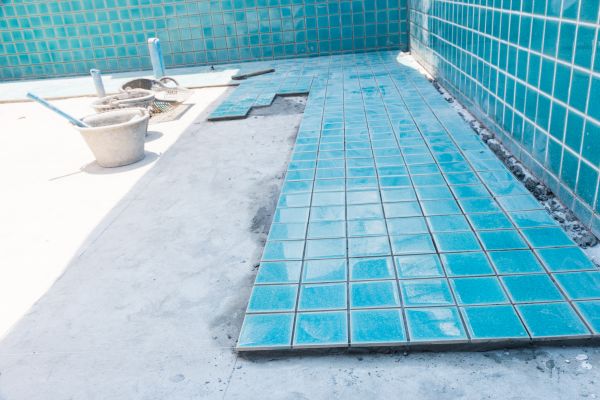 Pool Flooring Installation in Portland