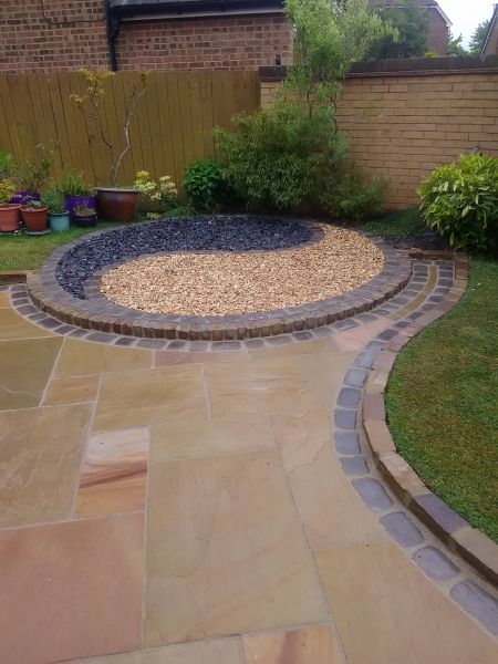 Sandstone Patio Installation in Portland